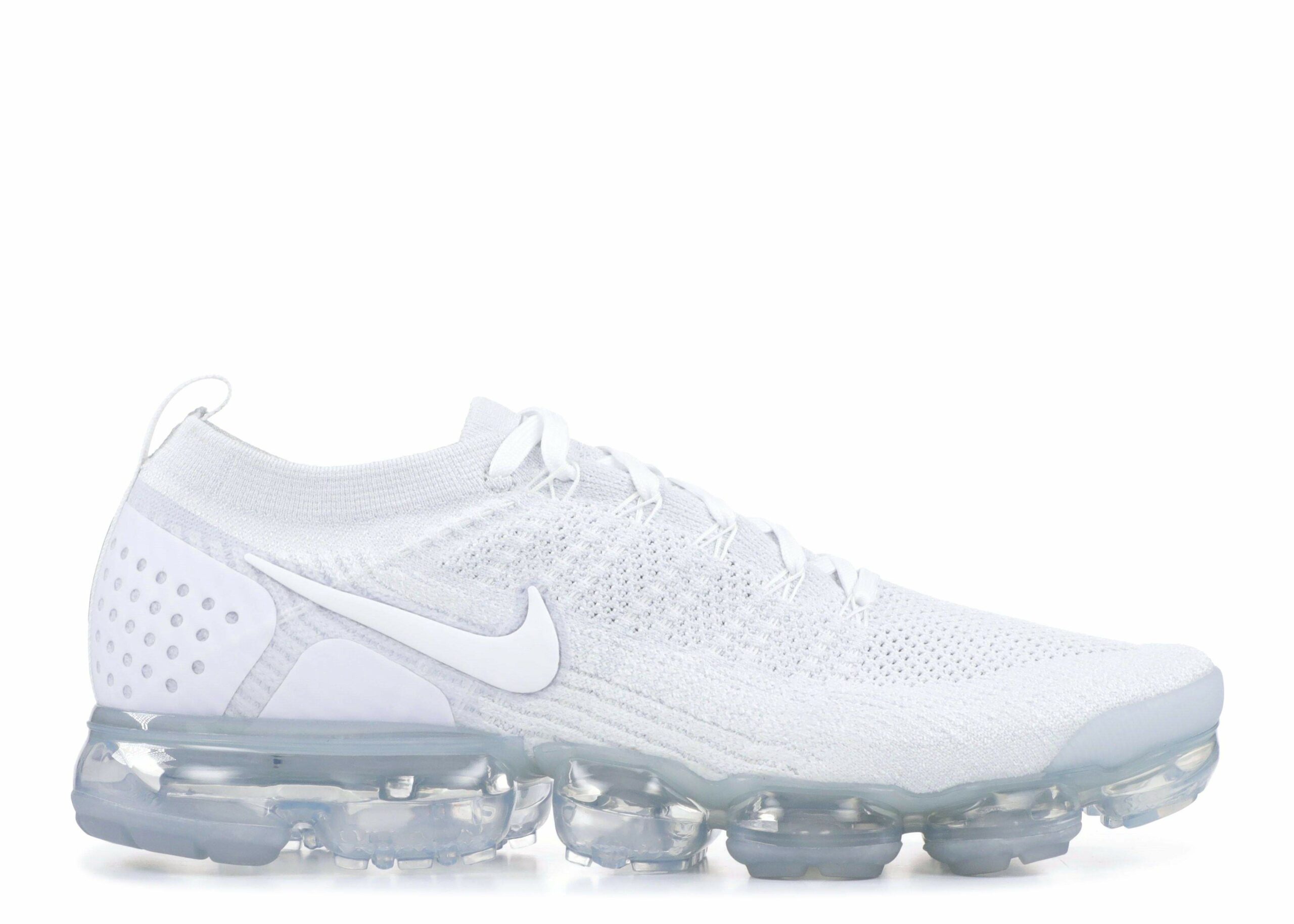 Nike Air VaporMax Flyknit 2 ‘Pure Platinum’ Casual Sport Sneaker