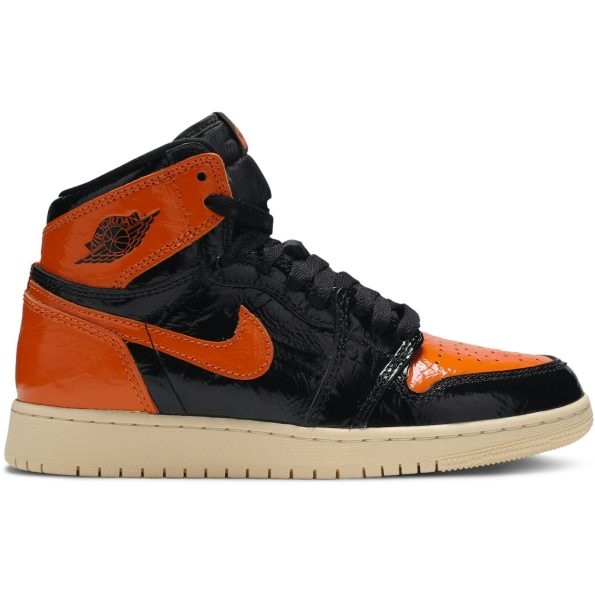 Nike Air Jordan 1 Retro High OG BG ‘Shattered Backboard 3.0’ – Black/Starfish-Sail